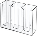 Richboom Acrylic Coffee Cup and Lid Storage Organizer Holder, 3 Compartments by Richboom