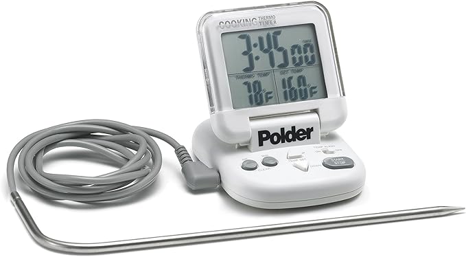 Polder Digital In-Oven Thermometer/Timer by PolderProductsLLC
