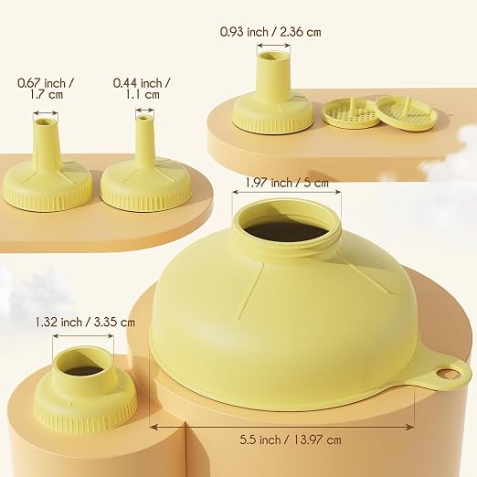 Wide Mouth Versatile Funnel, Canning Funnels - Image 6