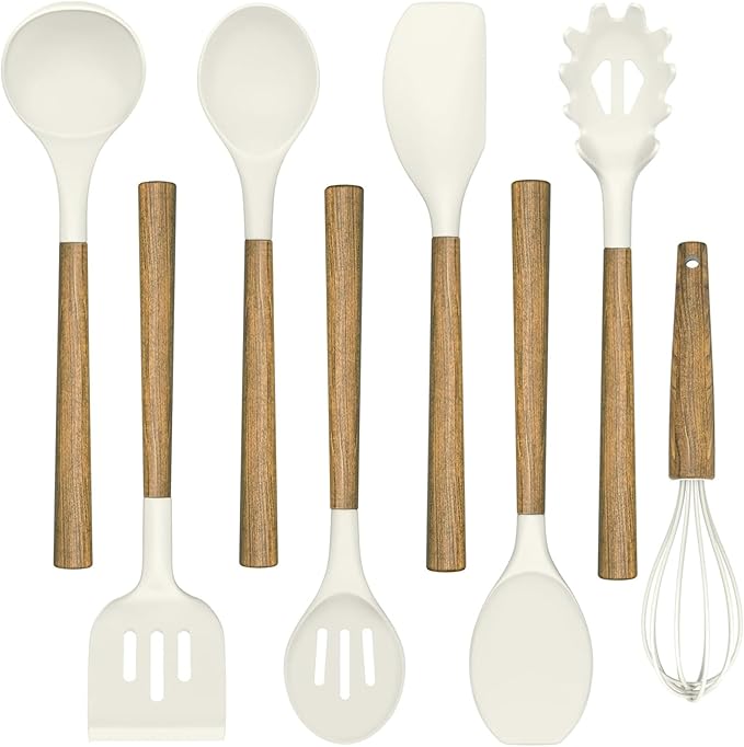 Non-Stick Silicone Kitchen Utensils Set by UmiteChef