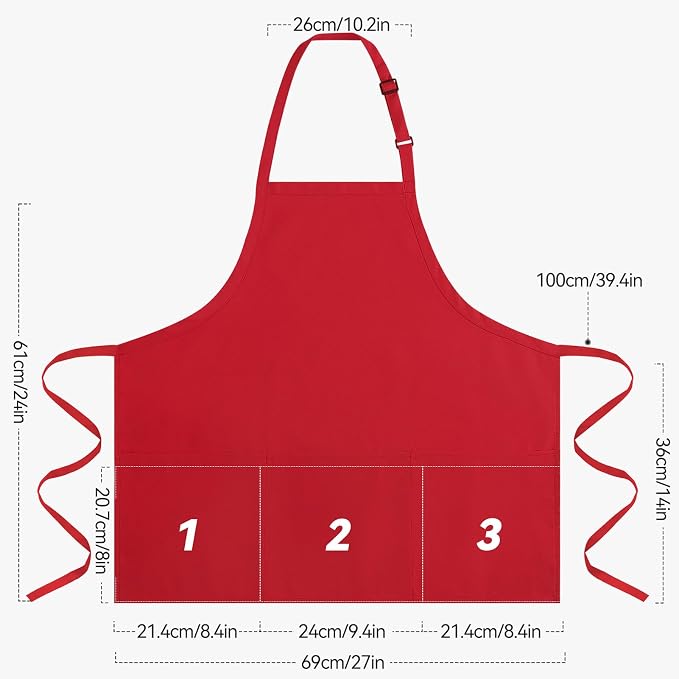 NLUS Kitchen Cooking Apron - Image 2