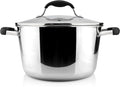 AVACRAFT 18/10 Tri-Ply Stainless Steel 5 Quart Dutch Oven Pot by AVACRAFT