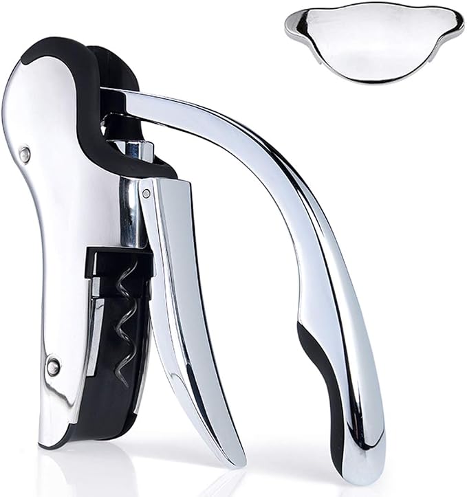 Stainless Steel Wine Opener Compact Vertical Corkscrew Wine Bottle Opener - Image 7