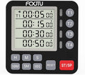 Digital Dual Kitchen Timer, 4-Channel Magnetic Countdown Timer by FCXJTU