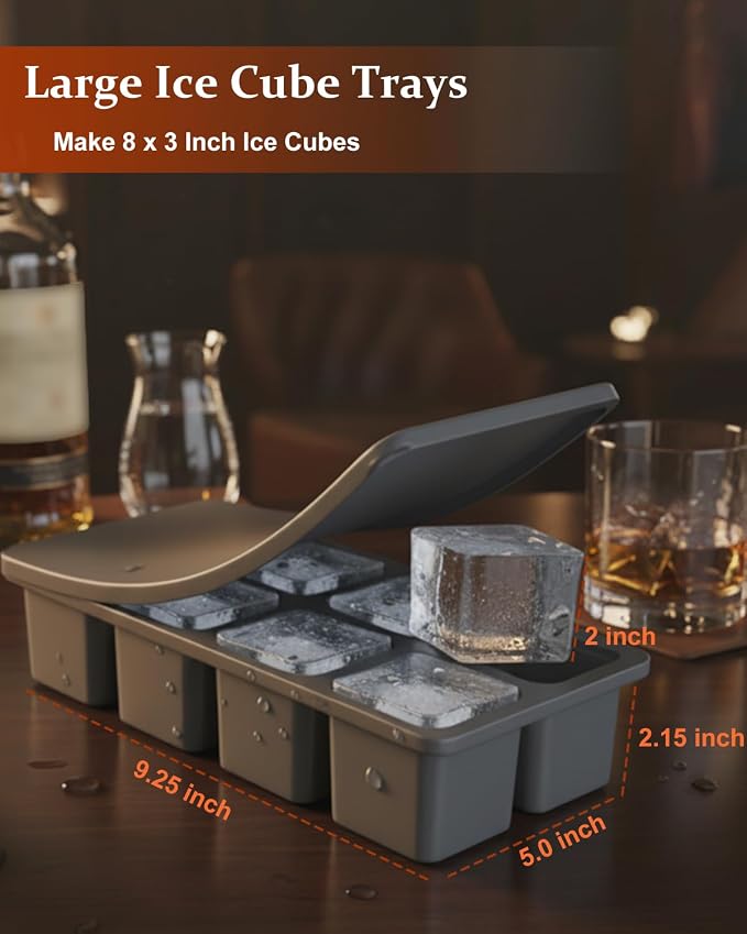 Large Silicone Ice Cube Trays - Image 5