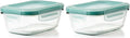 OXO Glass Food Storage Container, 1.6 Cup | Smart Seal | Leakproof | Pack of 2 by OXO