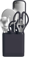 bella 7-Piece Modular Gadget Set, Pizza Cutter, Ice Cream Scoop, Bottle Opener by bella