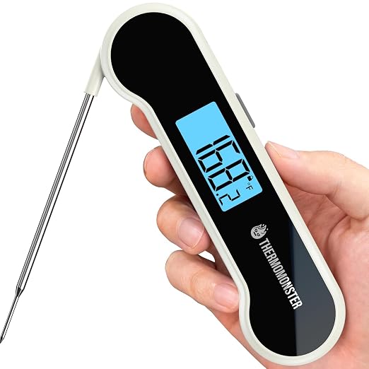 0.5 Sec Instant Read Meat Thermometer Digital by ThermoMonster