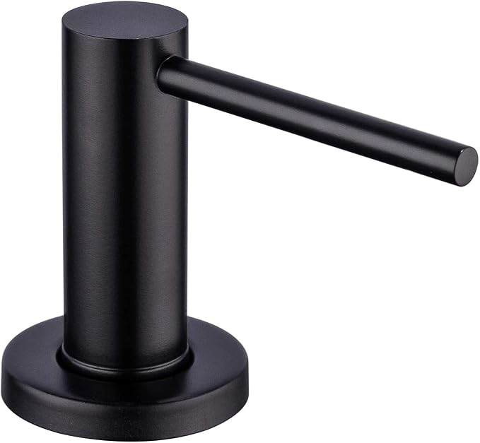 Matte Black Kitchen Sink Soap Dispenser GAPPO Countertop Pump Hand Lotion Built by GAPPO