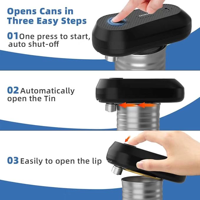Electric Can Opener, Rechargeable Can Openers - Image 3
