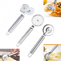 3 PCS Stainless Steel Pastry Wheel Cutter, Ravioli Cutter, Pizza Cutter Wheel by Unknown