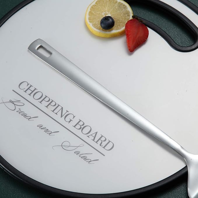 Stainless Steel Spatulas, Berglander Solid Turner, Barbecue Metal Spatulas - Image 5