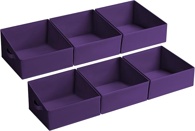 DIMJ Closet Storage Bins 6 Pack by DiMJ