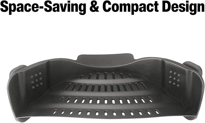 Silicone Pot Strainer, Emptycolor Adjustable Clip On Strainer - Image 4
