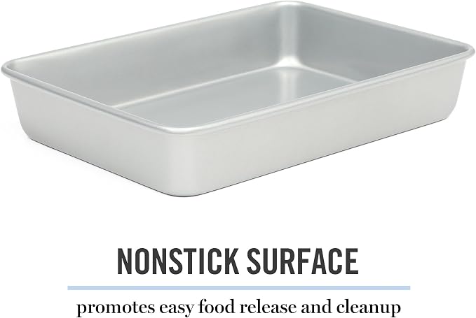 Martha Stewart Gallen 13 x 9 Inch Rectangular Nonstick Carbon Steel Cake and - Image 3