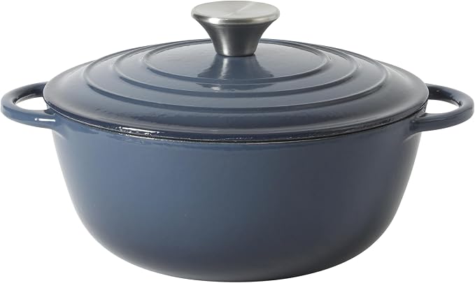 Gibson Home Addlestone 2.65 Qt Enameled Cast Iron Dutch Oven Pot by GibsonHomewares