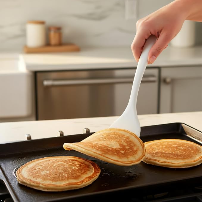 Spatula, Turner for Non-stick pans, Heat Resistant, BPA Free Melamine Utensil - Image 7