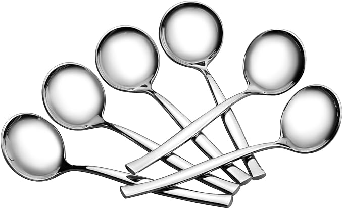 Small Stainless Steel Gravy Soup Ladles, Gravy Ladle Spoon, 8 Pieces - Image 9