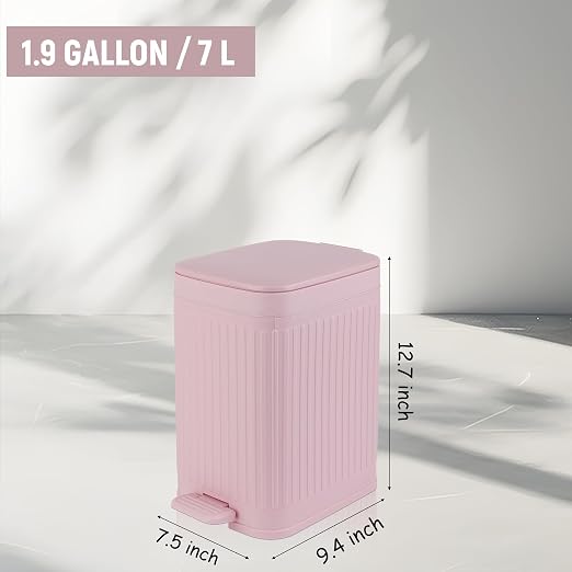 rejomiik Small Bathroom Trash Can - Image 5