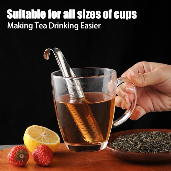 2 Pack Tea Infusers, Extra Fine Mesh Tea Strainer - Image 6
