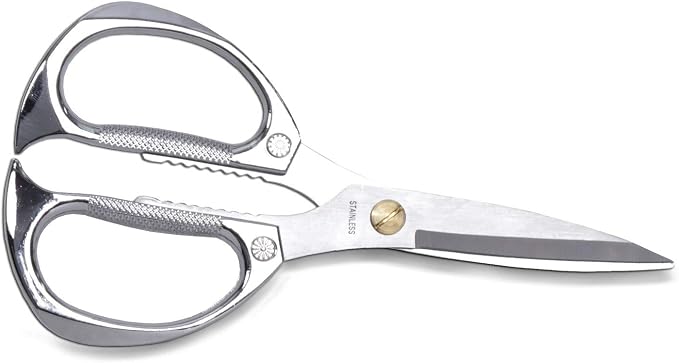 7.5in Stainless Steel Kitchen Scissors, Heavy Duty Shears - Image 6
