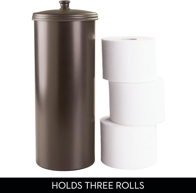 iDesign Freestanding Bathroom Toilet Paper Storage Holder - Image 4