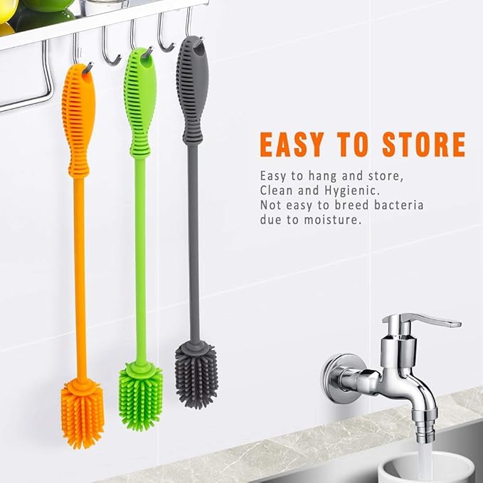 Silicone Bottle Cleaning Brush - Image 7