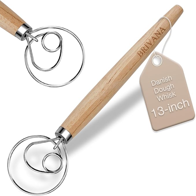 Danish Dough Whisk, Sourdough Bread Whisk by Unknown