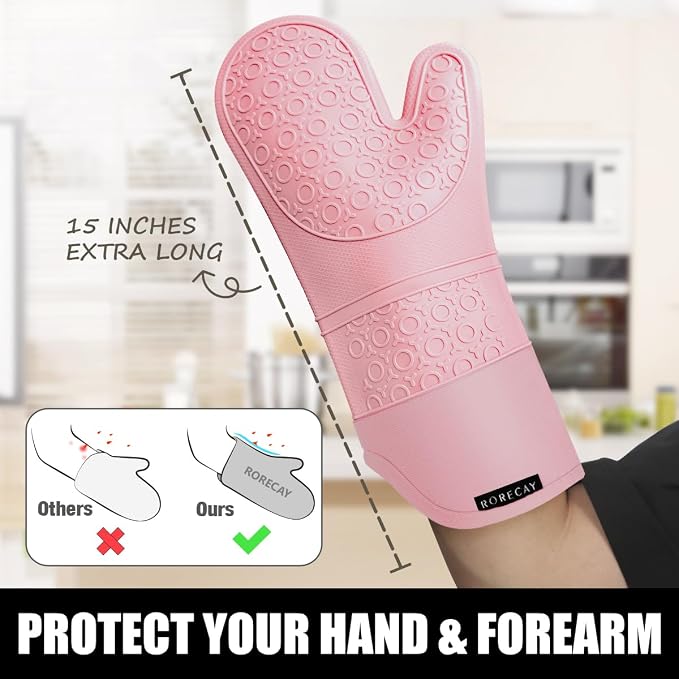 Rorecay 6pcs Oven Mitts and Pot Holders Sets - Image 2