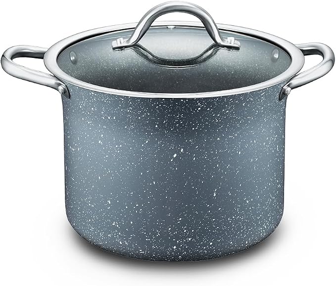 Concord Granite Nonstick 7 Quart Stock Pot Cookware Set by ConcordCookware