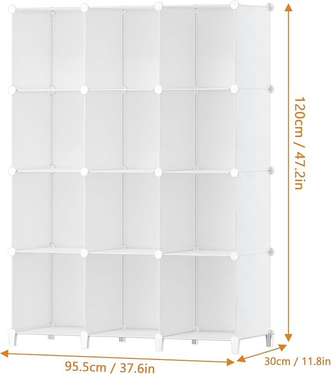 HOMIDEC Closet Organizer, 12-Cube Closet Organizers and Storage, Portable - Image 3