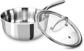 KEAWELL K3 Premium 2-Quart Tri-Ply Stainless Steel Saucepan by KEAWELL