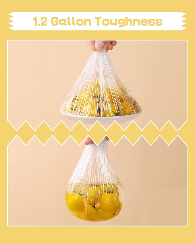 Plastic Bowl Covers for Sourdough Bread Proofing Large Disposable Elastic Food - Image 4