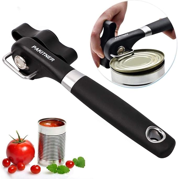 PAKITNER- Safe Cut Can Opener, Smooth Edge Can Opener by PAKITNER
