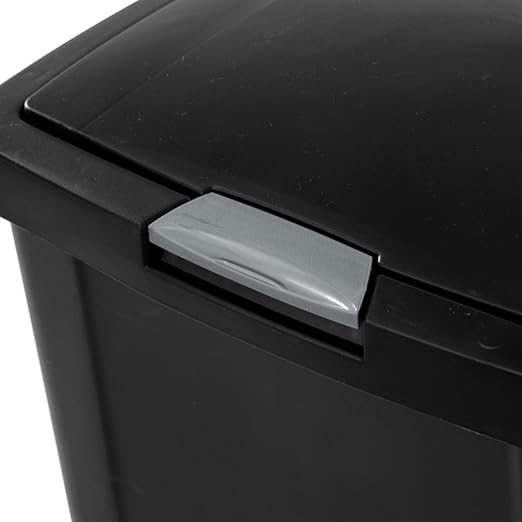 Sterilite 13 Gallon TouchTop Narrow Plastic Wastebasket - Image 9