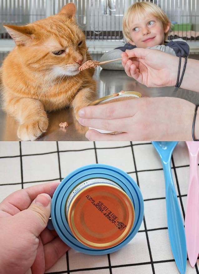 Comtim Pet Food Can Cover Silicone Can Lids - Image 2
