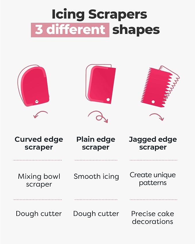 Kootek 71PCs Cake Decorating Kit, Baking Supplies Tools - Image 6