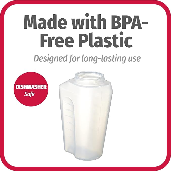 GoodCook 1 Quart Bottle – BPA Free Mixing Pitcher - Image 8