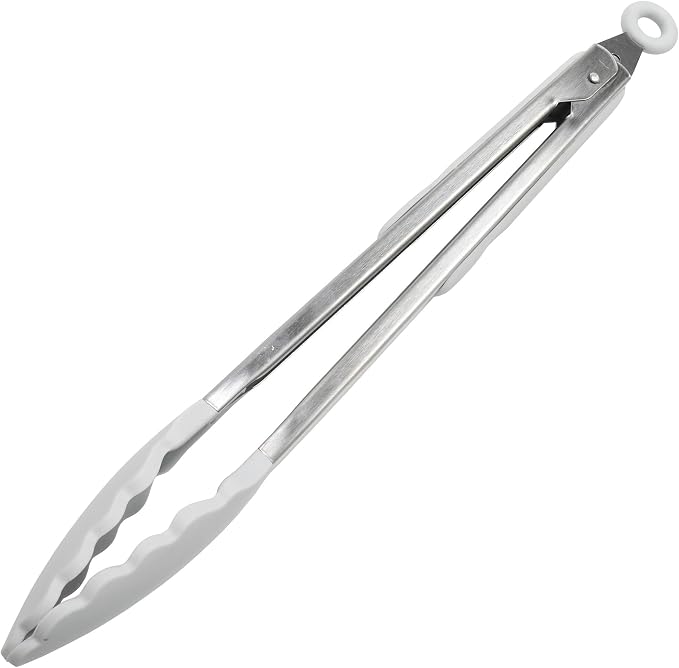 Chef Craft Premium Silicone Cooking Tongs, 12 inch by ChefCraft