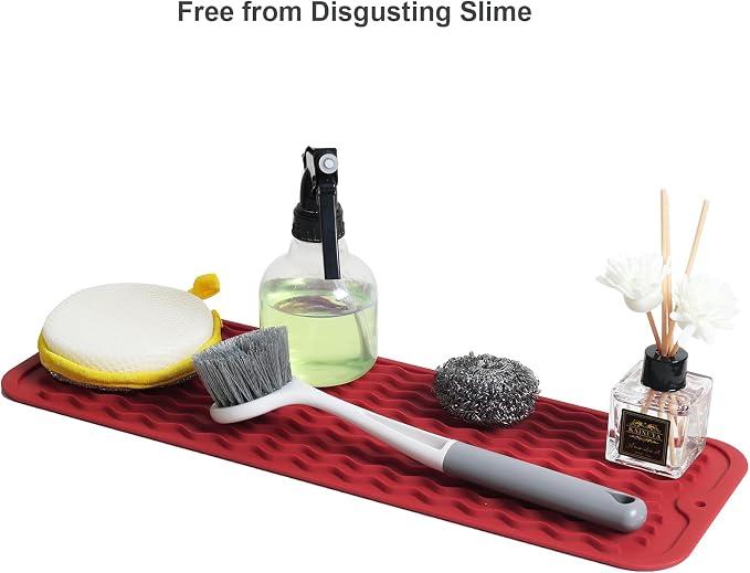 ZLR Silicone Sponge Holder & Sink Caddy Tray - Image 8