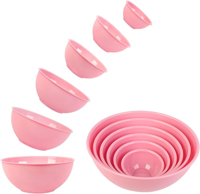 BoxedHome BPA Free Plastic Round Mixing Bowl - Image 5