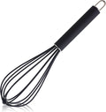 GorGin high temperature and easy to clean silicone whisk, 10 inch, grip good by GorGin