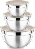 P&P CHEF Khaki Mixing Bowls by PPCHEF