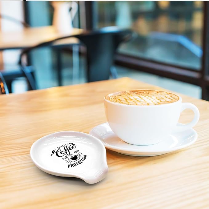 Funny Coffee Spoon Holder-Coffee Spoon Rest-Cafe Bar Station Accessories-I - Image 7
