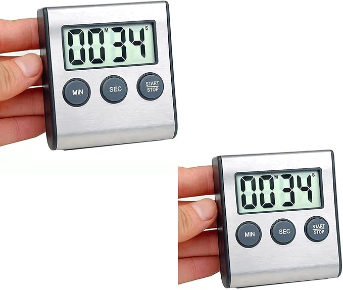 2 Pack Digital Magnetic Countdown Timer by Kyzistn