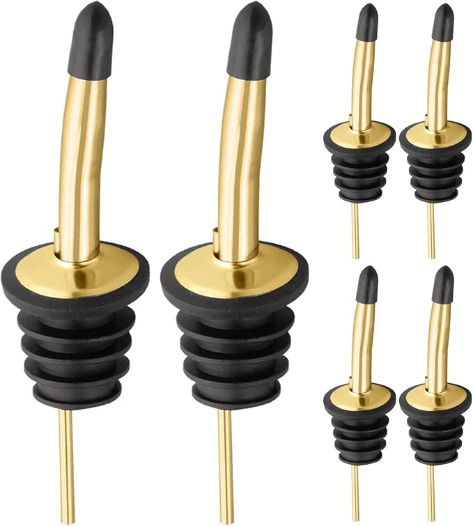 Pafusen 6 Pack Liquor Bottle Pourers, Liquor Pour Spout - Image 2