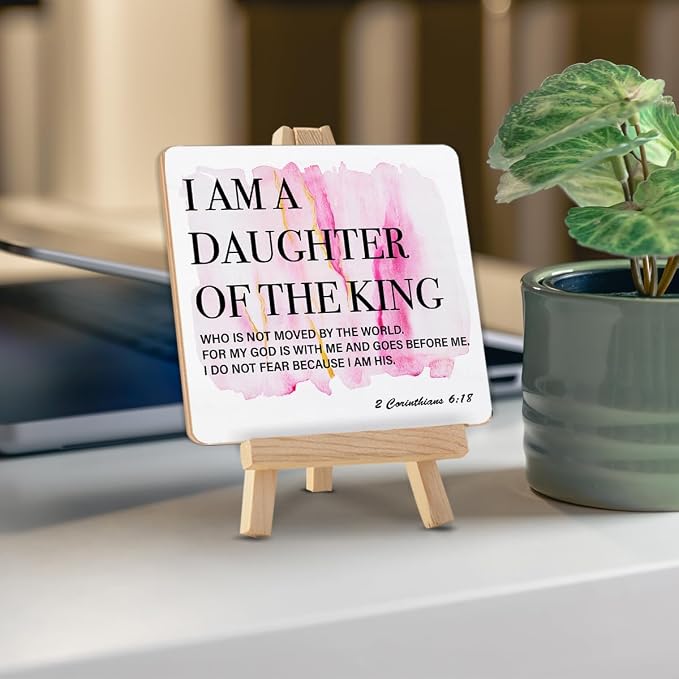 I Am the Daughter of a King Sign, Gifts - Image 4