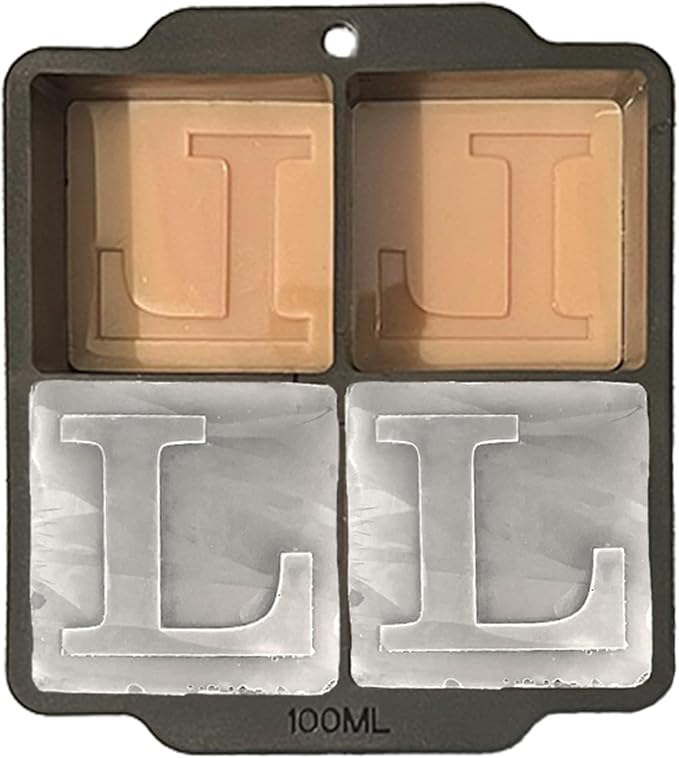 Monogrammed Ice Cubes Mold by ZX