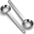 2PCS Coffee Scoop Spoons, 15ML Stainless Steel Measuring Spoons by Unknown
