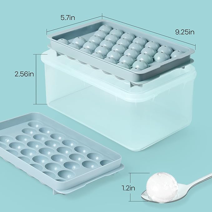 Round Ice Cube Trays for Freezer - Image 5